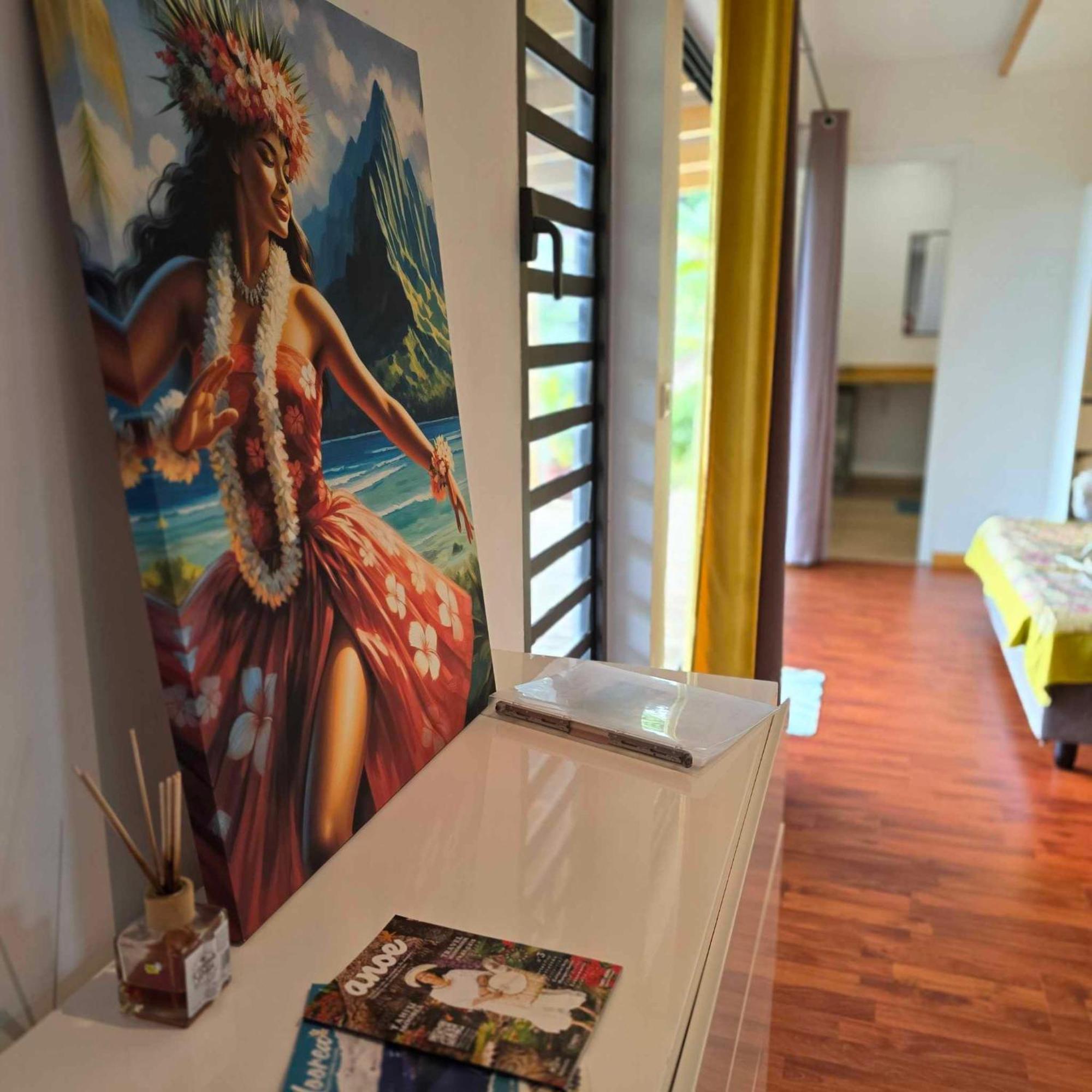 Fare Toahana, Accommodation With A Ocean View Faaa Exterior foto